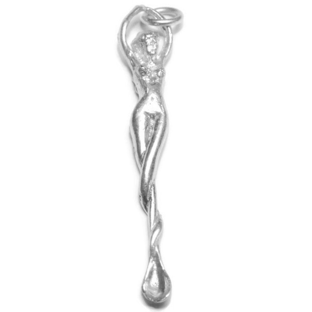 Naked Lady Pendant .925 Sterling Silver